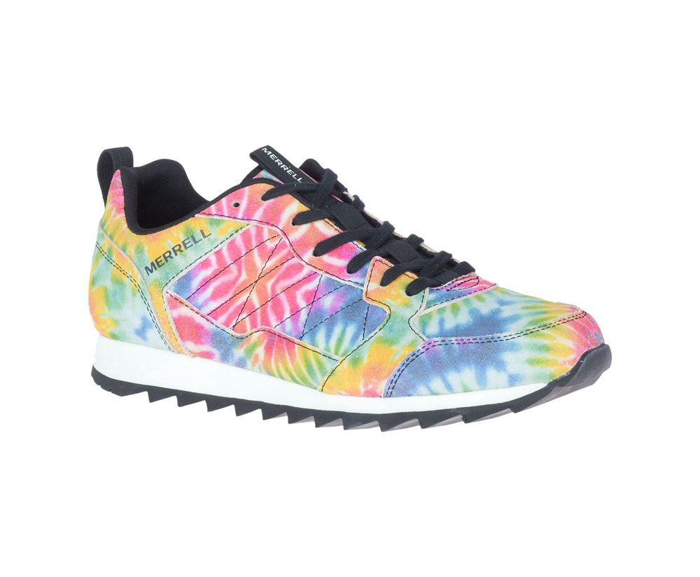 Merrell Sneakers Multicolor - Alpine Tie Dye Suede - Mens 43VLYDIFE